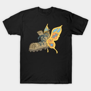 butterfly wings, hiking shoe T-Shirt